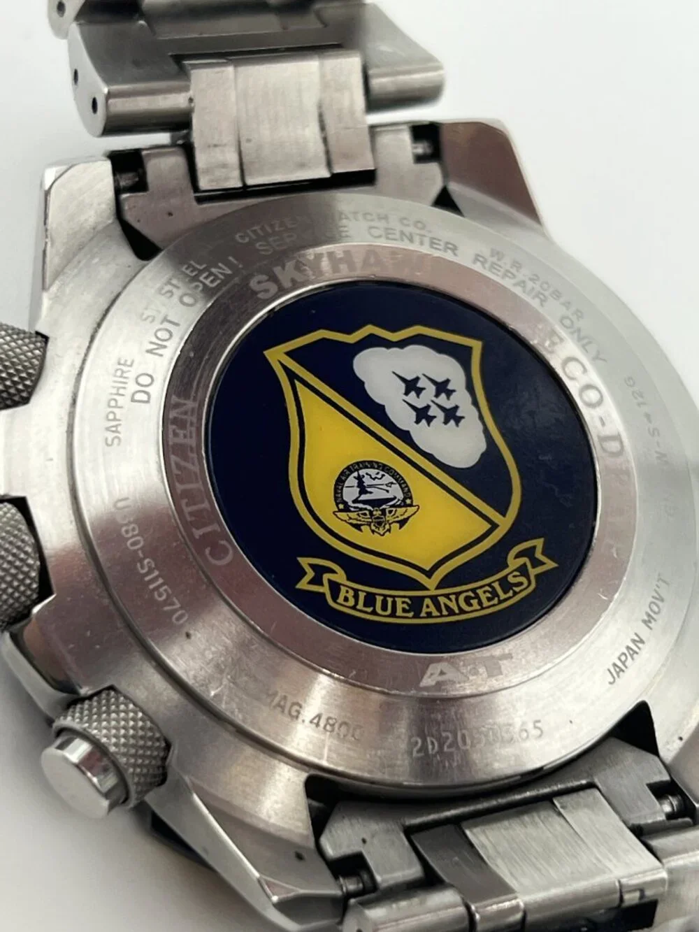 Citizen Promaster Skyhawk A-T Blue Angels Eco-Drive Men's Watch U680-S115701